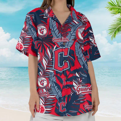 [FLASH SALE] NEW CUSTOMIZED MLB13 CGS CLEVELAND GUARDIANS UNISEX HAWAIIAN SHIRT