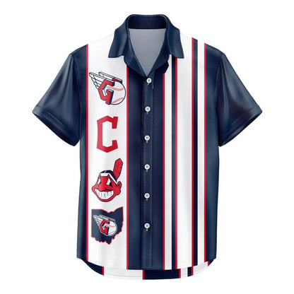 [FLASH SALE] NEW CUSTOMIZED MLB13 CGS CLEVELAND GUARDIANS UNISEX HAWAIIAN SHIRT