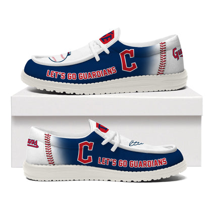 [FLASH SALE] NEW CUSTOMIZED MLB13 CL GUARDIANS LOAFER SHOES