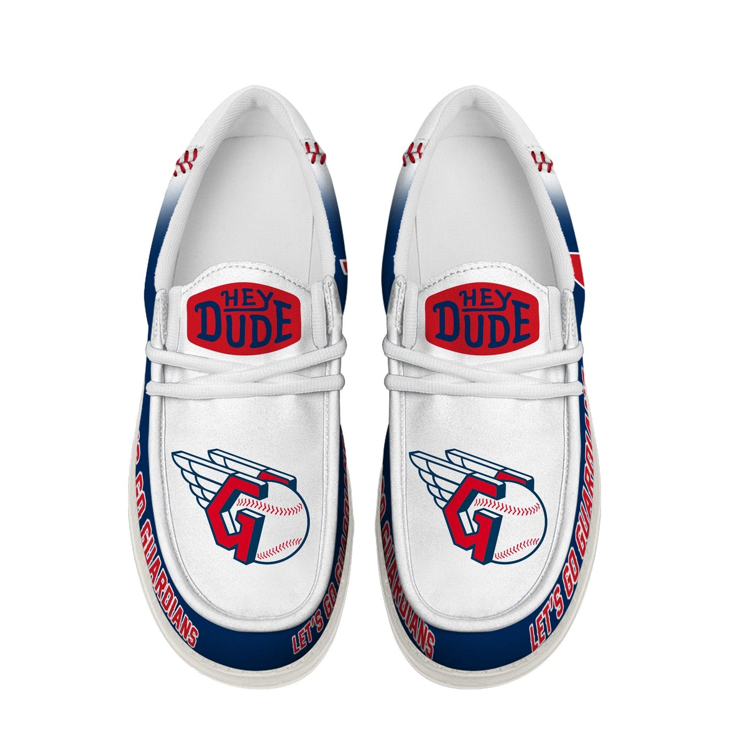 [FLASH SALE] NEW CUSTOMIZED MLB13 CL GUARDIANS LOAFER SHOES