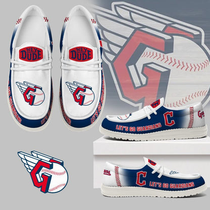 [FLASH SALE] NEW CUSTOMIZED MLB13 CL GUARDIANS LOAFER SHOES