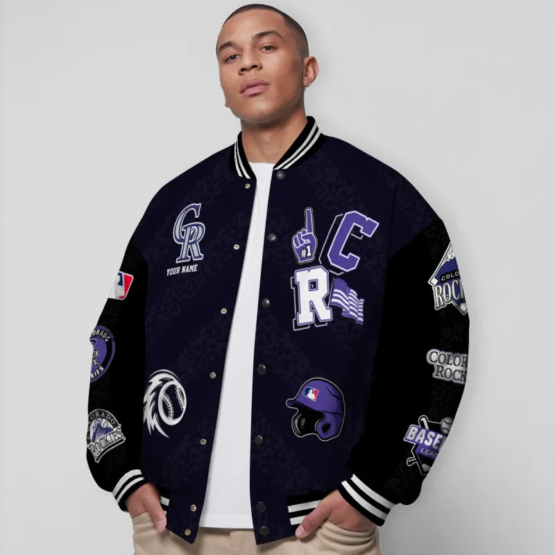 [FLASH SALE] NEW CUSTOMIZED MLB30 COR COLORADO ROCKIES UNISEX T-SHIRT, POLO, HOODIE & JACKETS