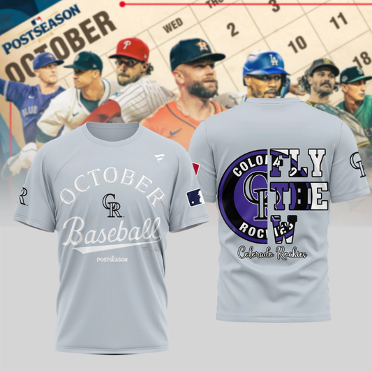[FLASH SALE] NEW CUSTOMIZED MLB30 COR COLORADO ROCKIES T-SHIRT, HOODIE, ZIP HOODIE
