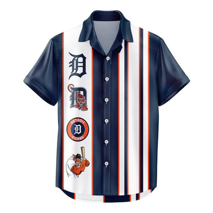 [FLASH SALE] NEW CUSTOMIZED MLB16 DTS DETROIT TIGERS UNISEX HAWAIIAN SHIRT