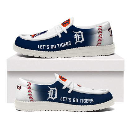 [FLASH SALE] NEW CUSTOMIZED MLB16 DT TIGERS LOAFER SHOES