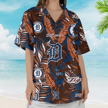 [FLASH SALE] NEW CUSTOMIZED MLB16 DTS DETROIT TIGERS UNISEX HAWAIIAN SHIRT