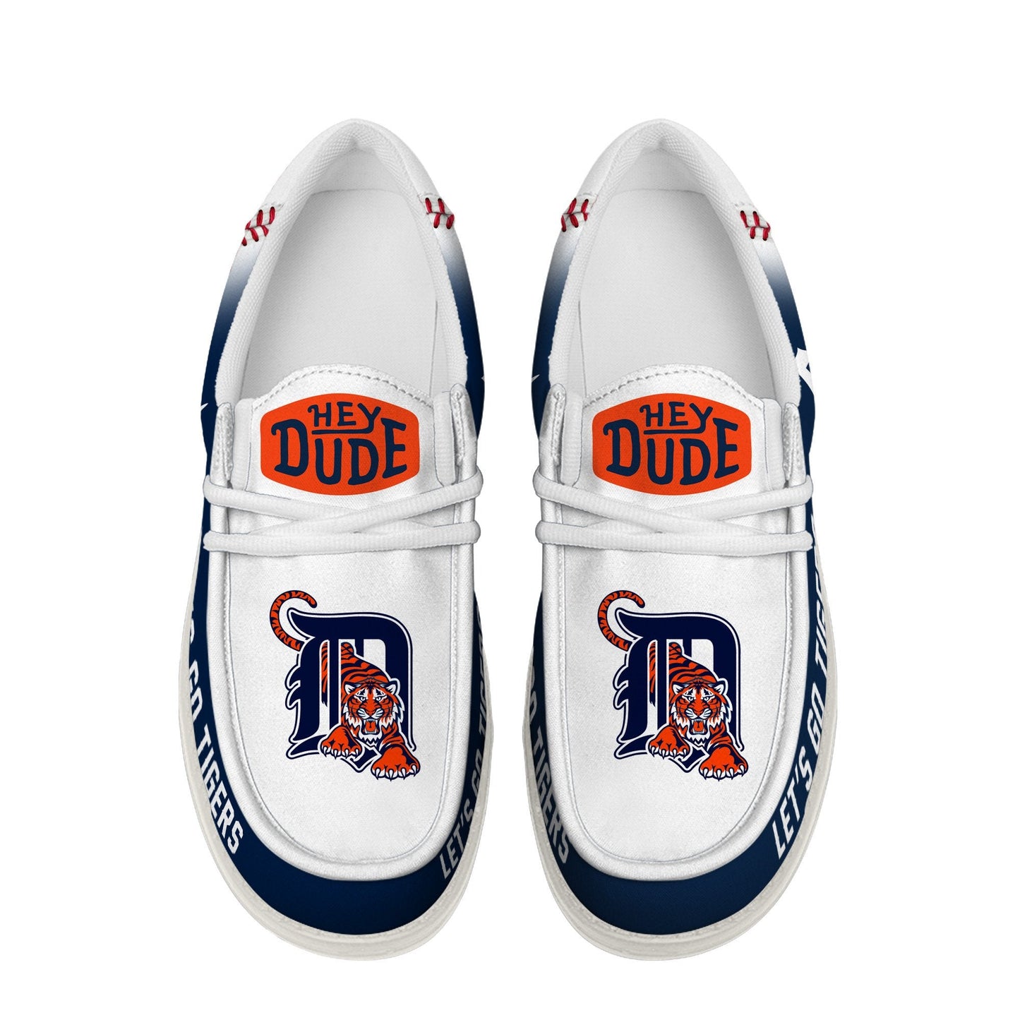 [FLASH SALE] NEW CUSTOMIZED MLB16 DT TIGERS LOAFER SHOES