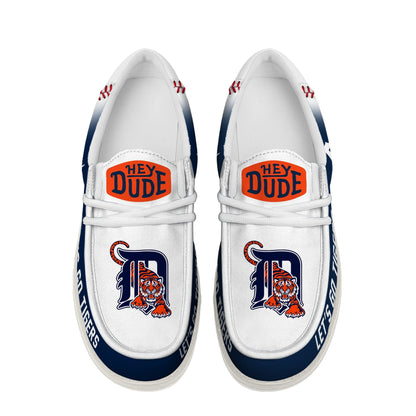 [FLASH SALE] NEW CUSTOMIZED MLB16 DT TIGERS LOAFER SHOES