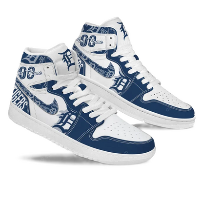 [FLASH SALE] NEW CUSTOMIZED MLB16 DT TIGERS AIR JORDAN SNEAKERS