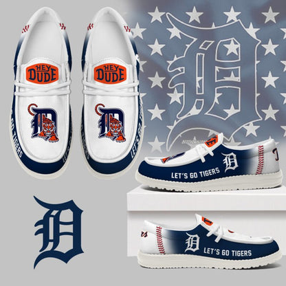 [FLASH SALE] NEW CUSTOMIZED MLB16 DT TIGERS LOAFER SHOES