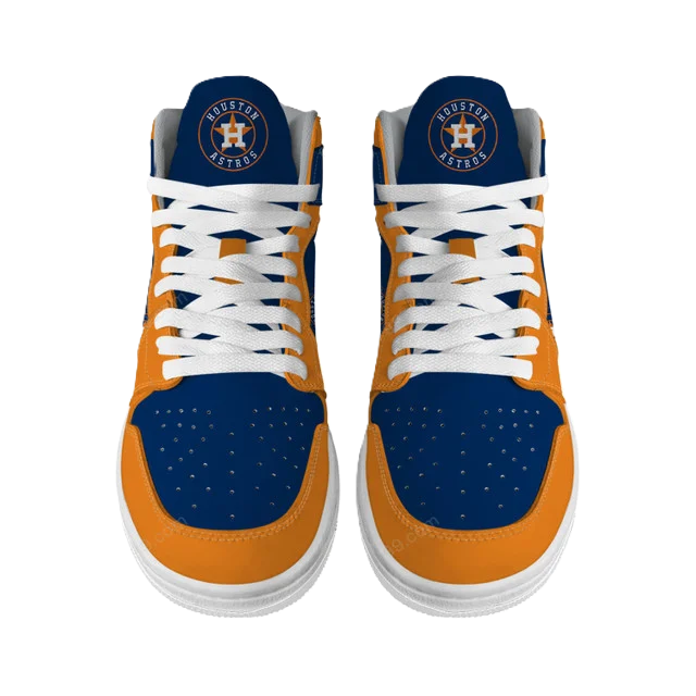 [FLASH SALE] NEW CUSTOMIZED MLB10 HT ASTROS AIR JORDAN SNEAKERS