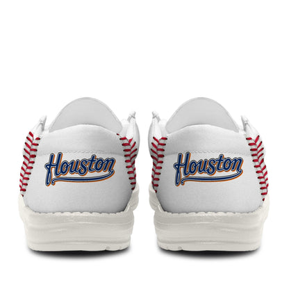 [FLASH SALE] NEW CUSTOMIZED MLB10 HT ASTROS LOAFER SHOES