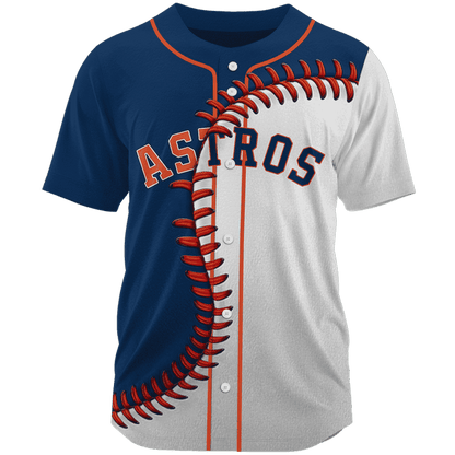 [FLASH SALE] NEW CUSTOMIZED MLB10 HAS HOUSTON ASTROS BASEBALL JERSEY