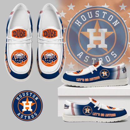 [FLASH SALE] NEW CUSTOMIZED MLB10 HT ASTROS LOAFER SHOES