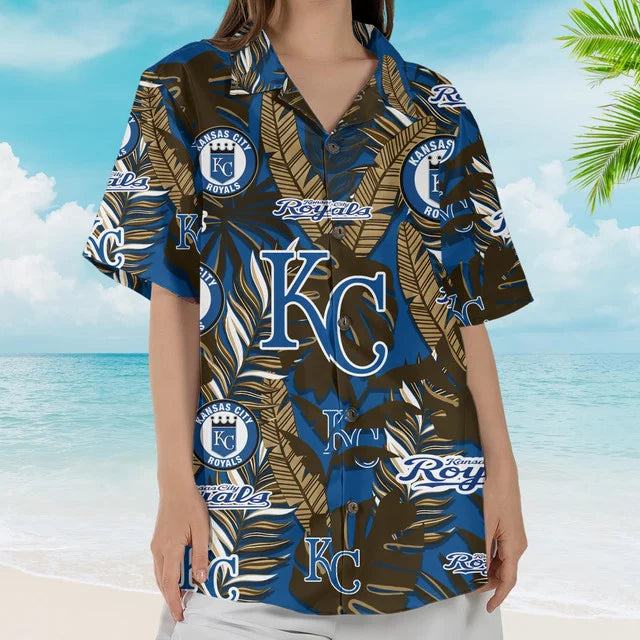 [FLASH SALE] NEW CUSTOMIZED MLB19 KCR KANSAS CITY ROYALS UNISEX HAWAIIAN SHIRT