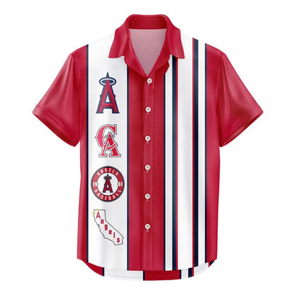 [FLASH SALE] NEW CUSTOMIZED MLB27 LAA LOS ANGELES ANGELS UNISEX HAWAIIAN SHIRT