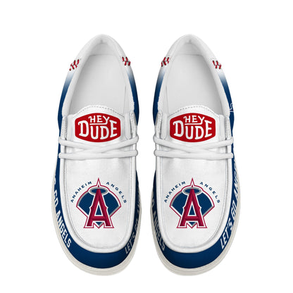 [FLASH SALE] NEW CUSTOMIZED MLB27 LA ANGELS LOAFER SHOES