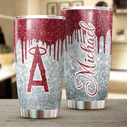 [FLASH SALE] NEW CUSTOMIZED MLB27 LA ANGELS TUMBLER CUP