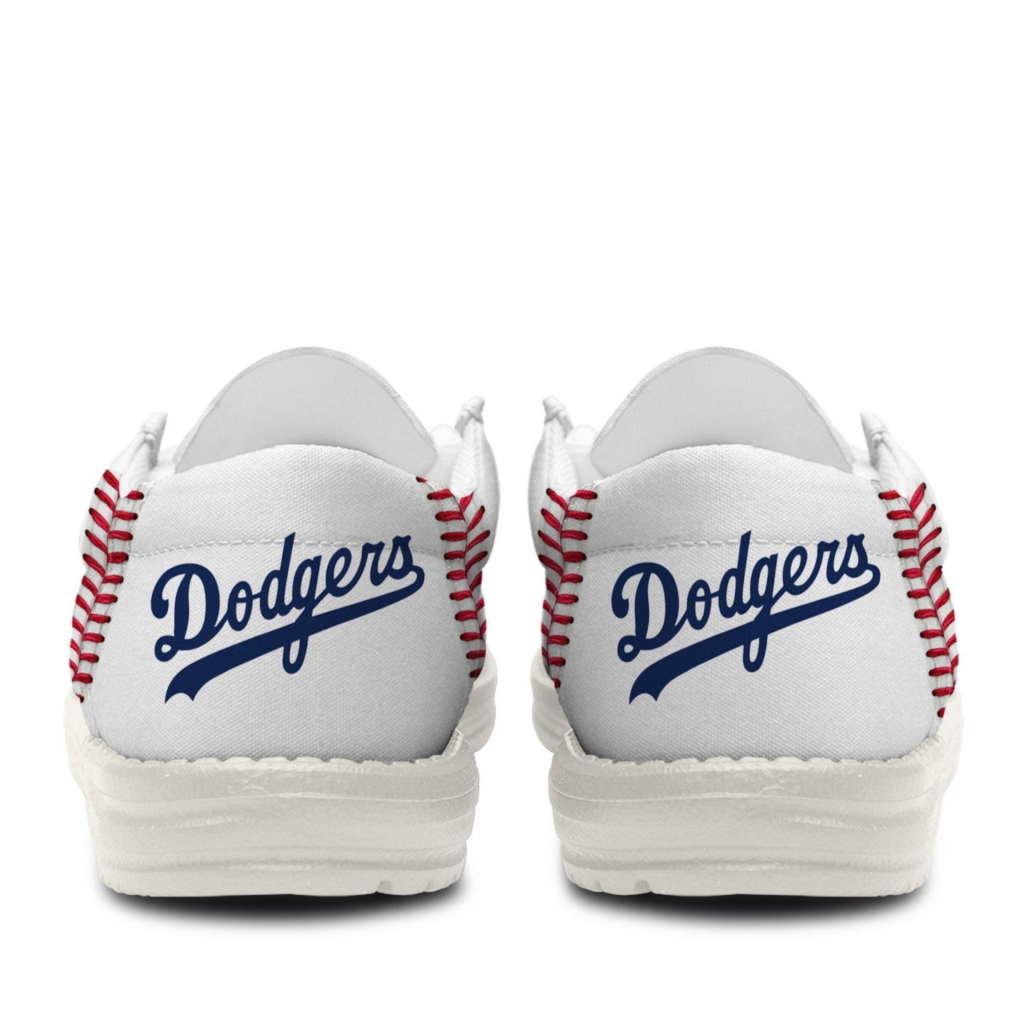 [FLASH SALE] NEW CUSTOMIZED MLB02 LA DODGERS LOAFER SHOES