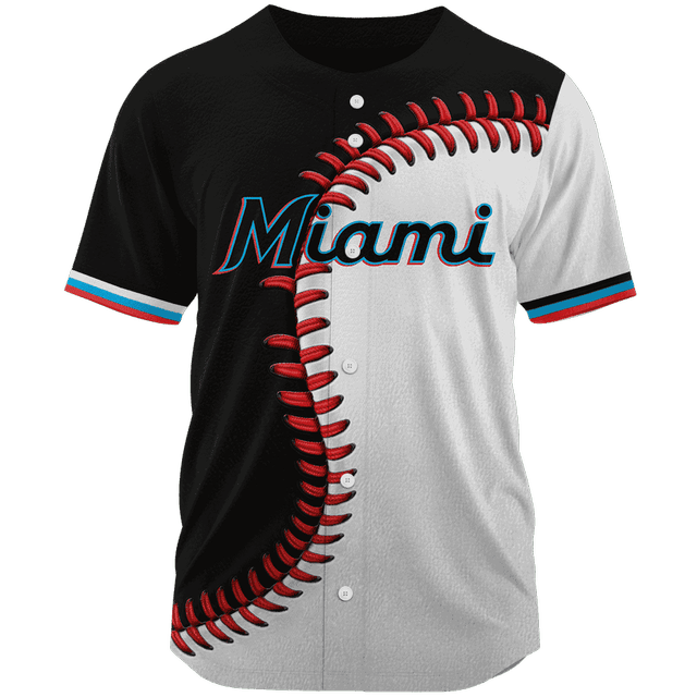 [FLASH SALE] NEW CUSTOMIZED MLB20 MMS MIAMI MARLINS BASEBALL JERSEY