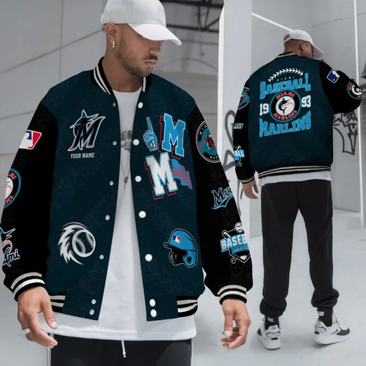 [FLASH SALE] NEW CUSTOMIZED MLB20 MMS MIAMI MARLINS UNISEX T-SHIRT, POLO, HOODIE & JACKETS