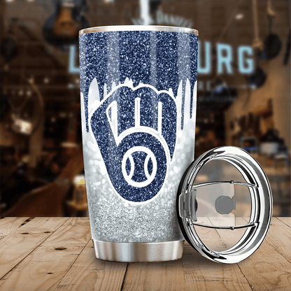 [FLASH SALE] NEW CUSTOMIZED MLB15 MW BREWERS TUMBLER CUP