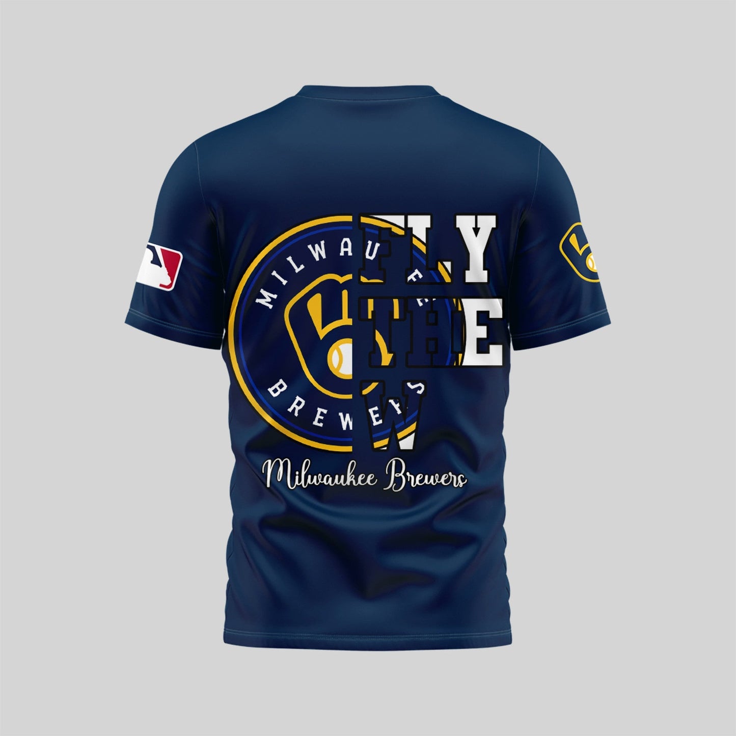 [FLASH SALE] NEW CUSTOMIZED MLB15 MBS MILWAUKEE BREWERS T-SHIRT, HOODIE, ZIP HOODIE