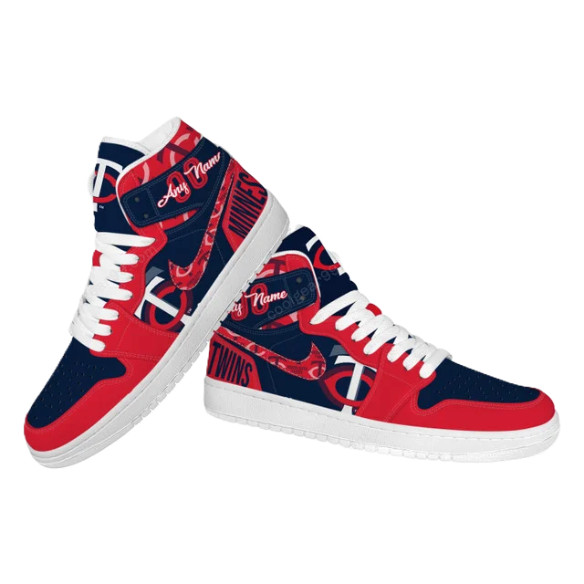 [FLASH SALE] NEW CUSTOMIZED MLB22 MN TWINS AIR JORDAN SNEAKERS