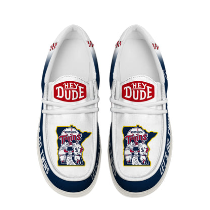 [FLASH SALE] NEW CUSTOMIZED MLB22 MN TWINS LOAFER SHOES