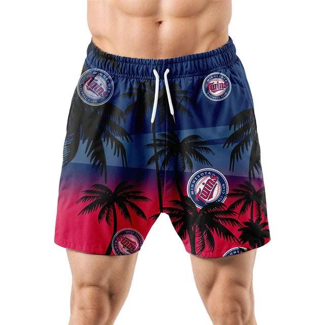 [FLASH SALE] NEW CUSTOMIZED MLB22 MTS MINNESOTA TWINS UNISEX HAWAIIAN SHIRT & SHORTS SET