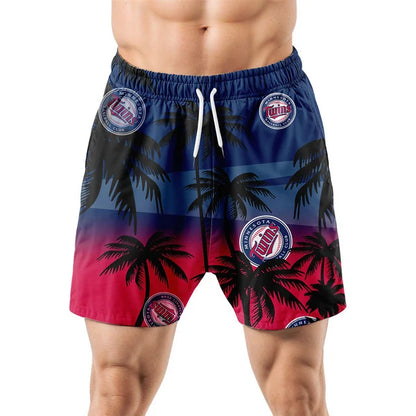 [FLASH SALE] NEW CUSTOMIZED MLB22 MTS MINNESOTA TWINS UNISEX HAWAIIAN SHIRT & SHORTS SET