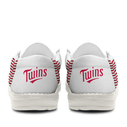 [FLASH SALE] NEW CUSTOMIZED MLB22 MN TWINS LOAFER SHOES