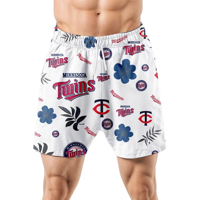 [FLASH SALE] NEW CUSTOMIZED MLB22 MTS MINNESOTA TWINS UNISEX HAWAIIAN SHIRT & SHORTS SET