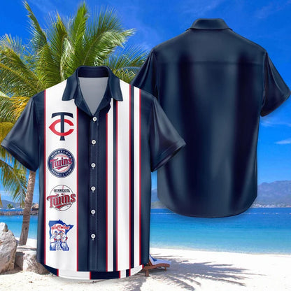 [FLASH SALE] NEW CUSTOMIZED MLB22 MTS MINNESOTA TWINS UNISEX HAWAIIAN SHIRT