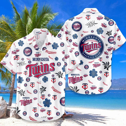 [FLASH SALE] NEW CUSTOMIZED MLB22 MTS MINNESOTA TWINS UNISEX HAWAIIAN SHIRT & SHORTS SET