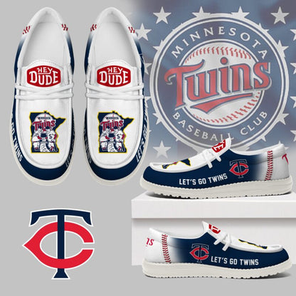 [FLASH SALE] NEW CUSTOMIZED MLB22 MN TWINS LOAFER SHOES