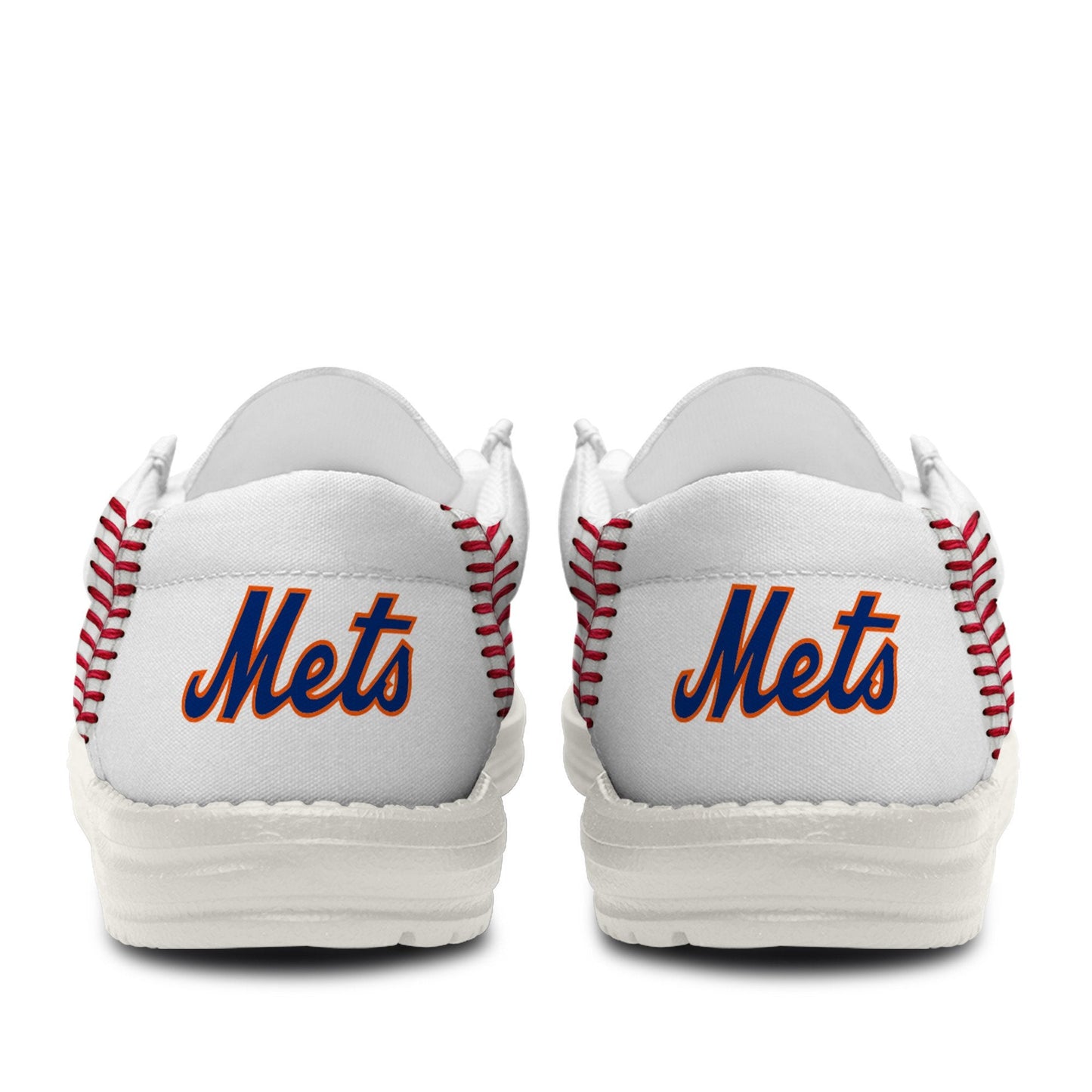 [FLASH SALE] NEW CUSTOMIZED MLB17 NY METS LOAFER SHOES