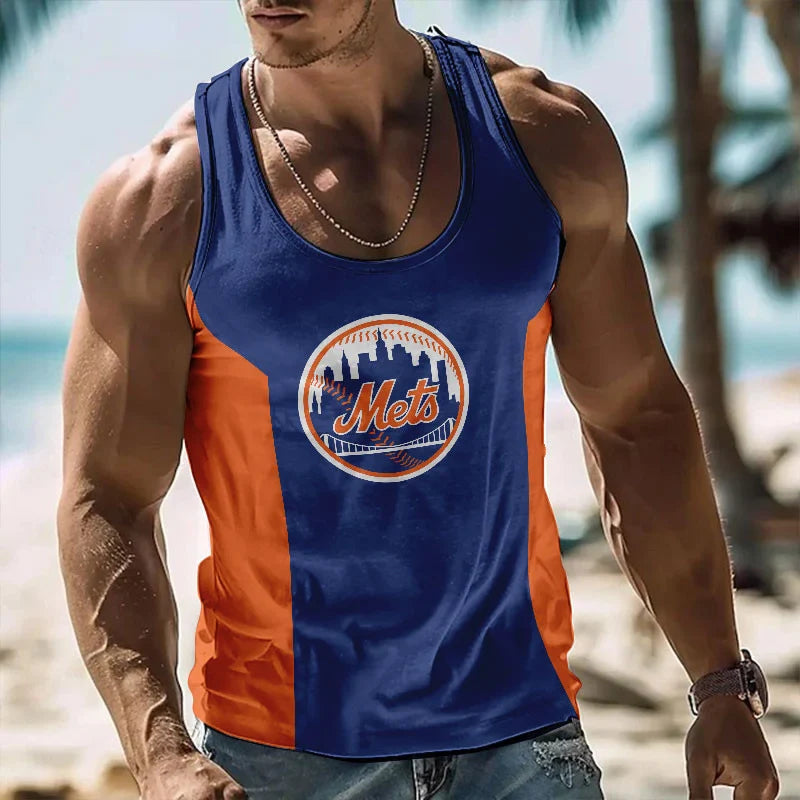 [FLASH SALE] NEW CUSTOMIZED MLB17 NEW YORK METS UNISEX TANK TOP