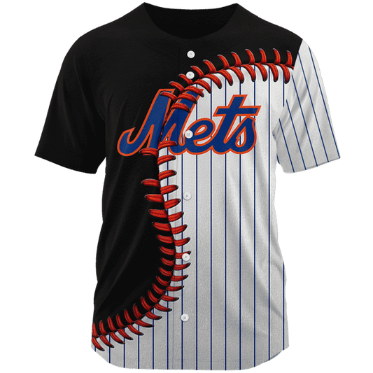 [FLASH SALE] NEW CUSTOMIZED MLB17 NYM NEW YORK METS BASEBALL JERSEY
