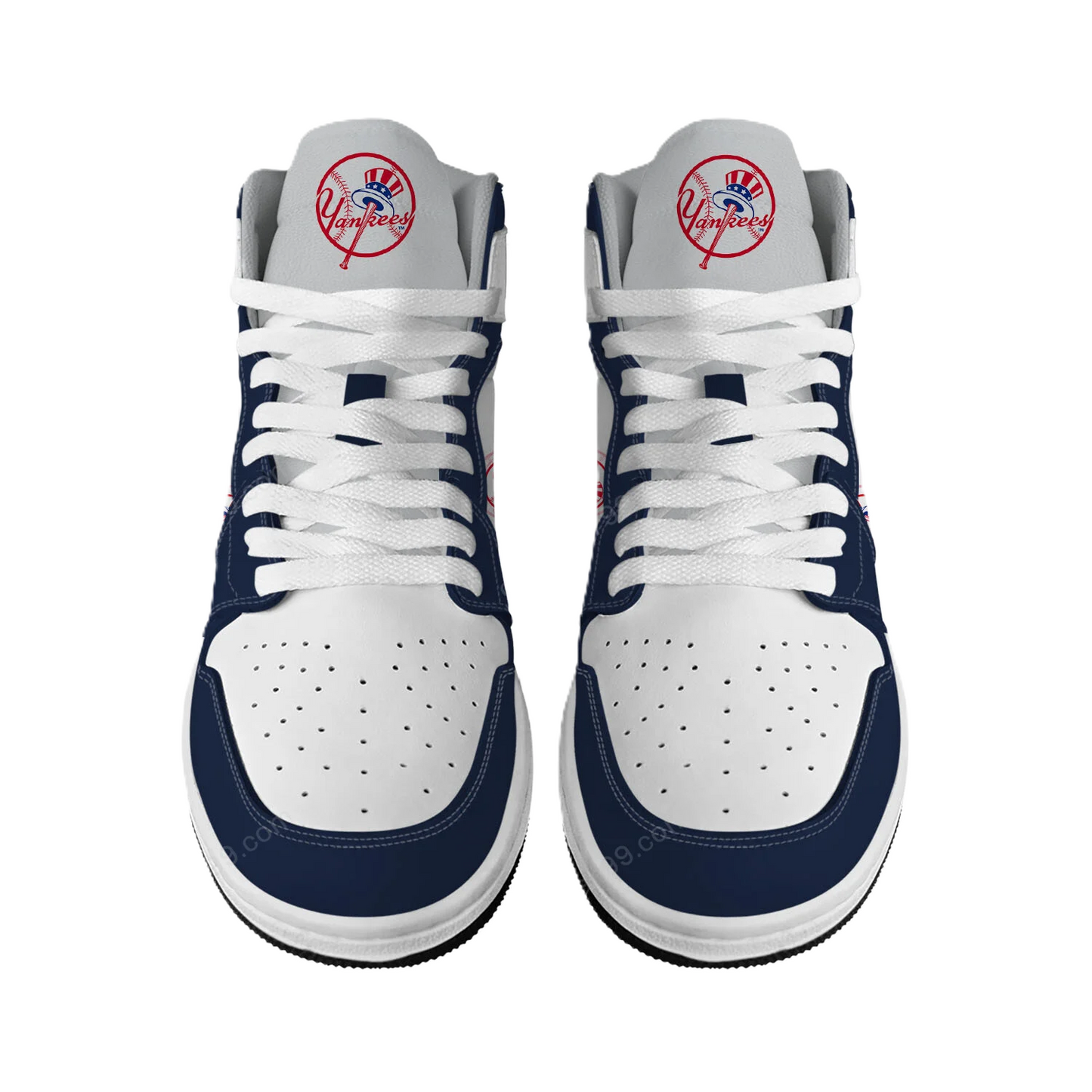 [FLASH SALE] NEW CUSTOMIZED MLB01 NY YANKEES AIR JORDAN SNEAKERS