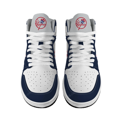 [FLASH SALE] NEW CUSTOMIZED MLB01 NY YANKEES AIR JORDAN SNEAKERS