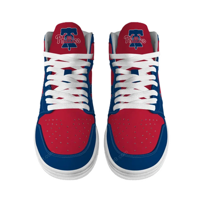 [FLASH SALE] NEW CUSTOMIZED MLB11 PH PHILLIES AIR JORDAN SNEAKERS