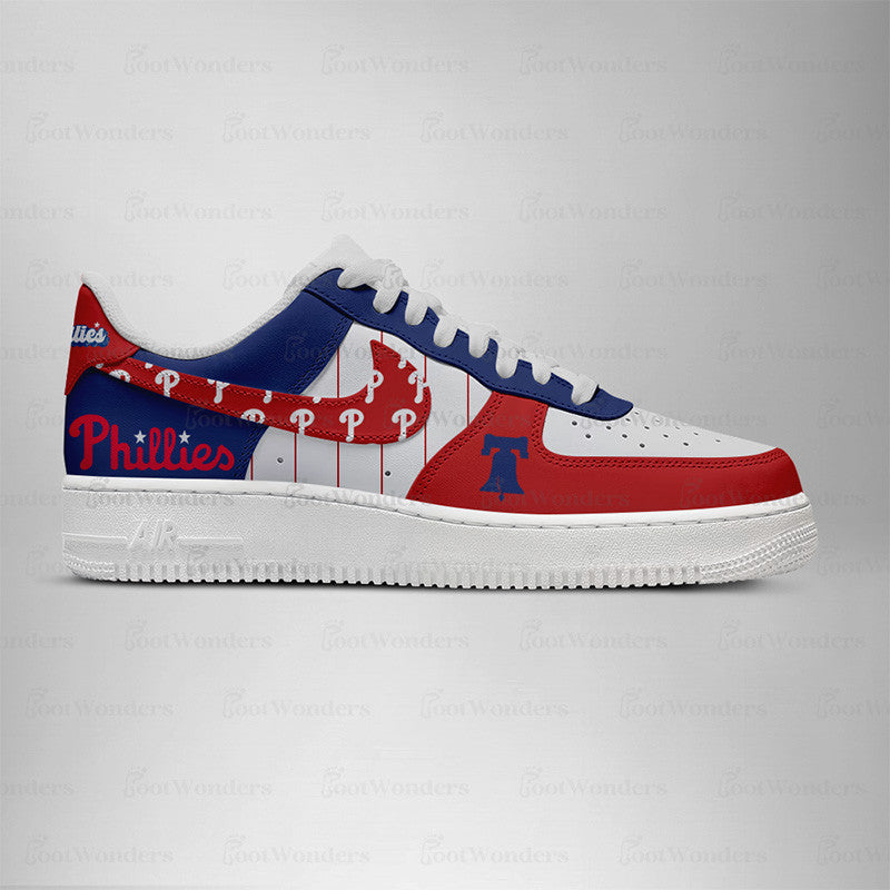 [FLASH SALE] NEW CUSTOMIZED MLB11 PH PHILLIES AF1 SHOES