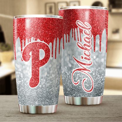 [FLASH SALE] NEW CUSTOMIZED MLB11 PH PHILLIES TUMBLER CUP