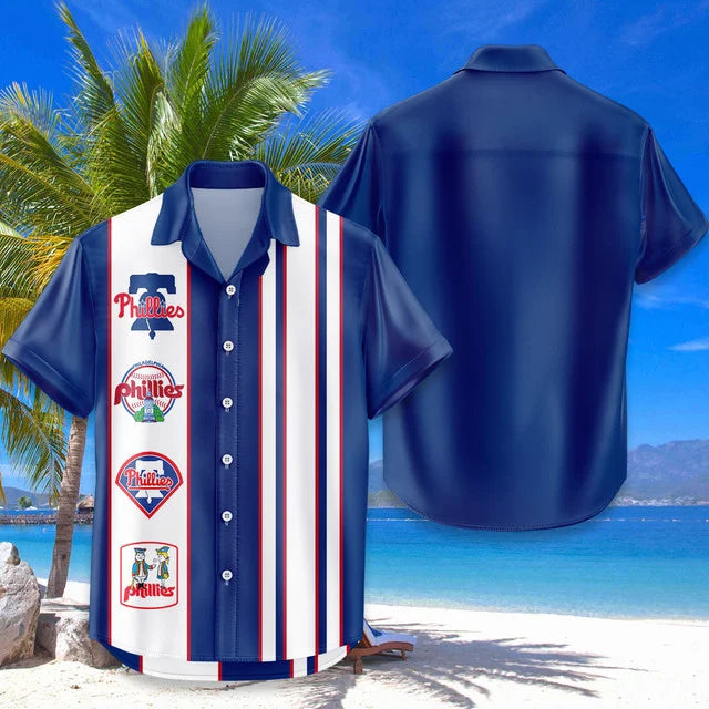 [FLASH SALE] NEW CUSTOMIZED MLB11 PPS PHILADELPHIA PHILLIES UNISEX HAWAIIAN SHIRT