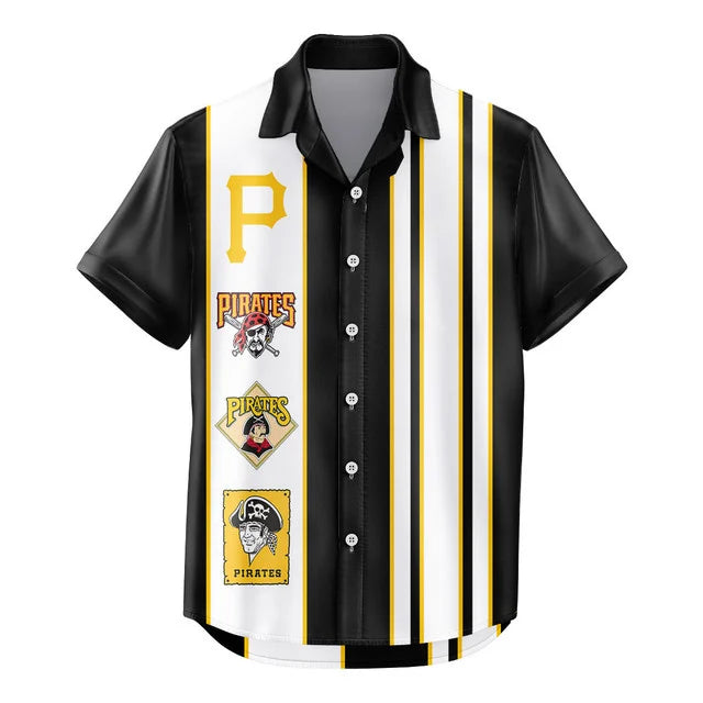 [FLASH SALE] NEW CUSTOMIZED MLB29 PHP PITTSBURGH PIRATES UNISEX HAWAIIAN SHIRT