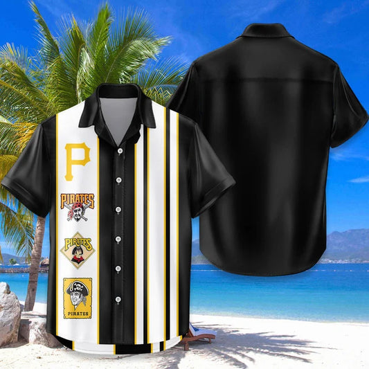[FLASH SALE] NEW CUSTOMIZED MLB29 PHP PITTSBURGH PIRATES UNISEX HAWAIIAN SHIRT
