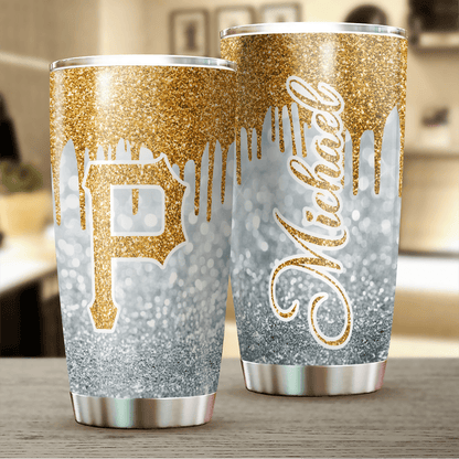 [FLASH SALE] NEW CUSTOMIZED MLB29 PB PIRATES TUMBLER CUP