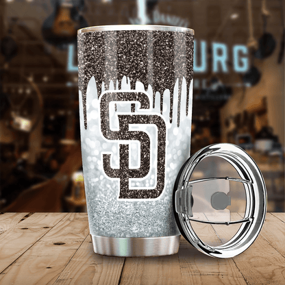 [FLASH SALE] NEW CUSTOMIZED MLB18 SD PADRES TUMBLER CUP