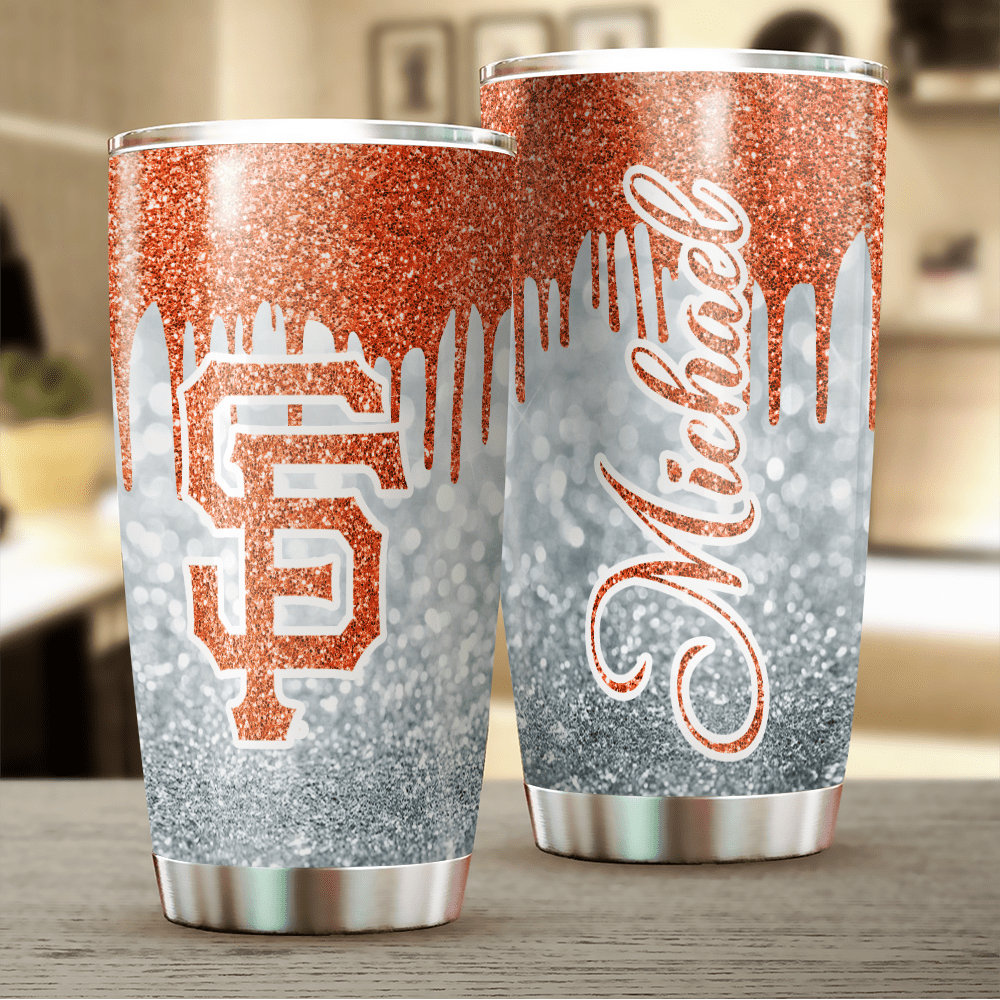[FLASH SALE] NEW CUSTOMIZED MLB06 SF GIANTS TUMBLER CUP